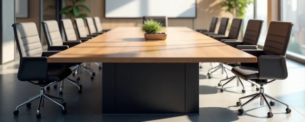 Table de réunion de qualité